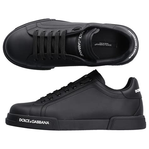 dolce and gabbana shoes men black